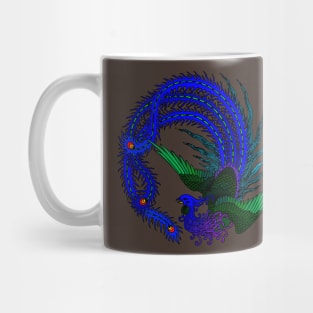 Blue Phoenix Mug